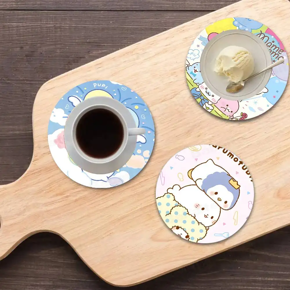 classic M-Mamegoma CUTE Kawaii Cartoon Artistic Print on Wood, Durable for Parties, Unique Holiday Housewarming Present