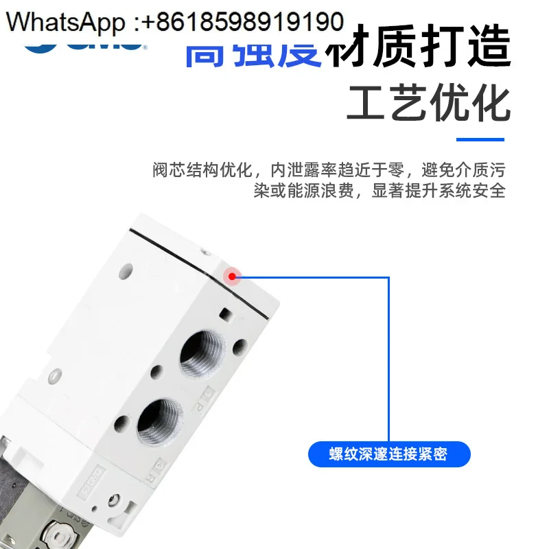 Pilot operated 3-way solenoid valve SYJ712/722-1/2/3/4/5