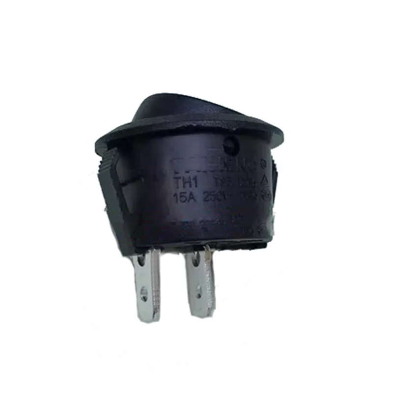 Original authentic TH1 Power button switch High current 15A round 23mm ship type switch 2P/3P open/close open hole 20mm