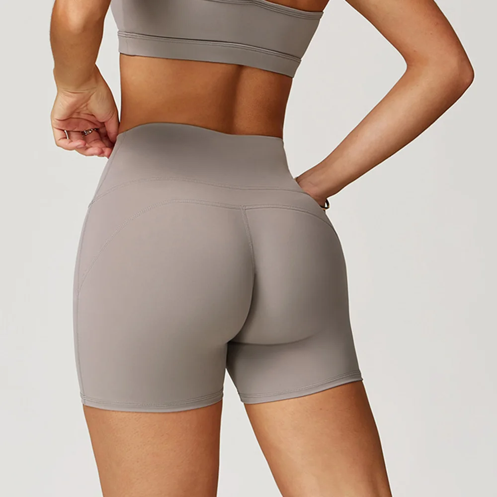 

Леггинсы для йоги, шорты, женские спортивные шорты для бега, женские байкерские колготки с высокой талией для спортзала, шорты для фитнеса и тренировок, женская спортивная одежда