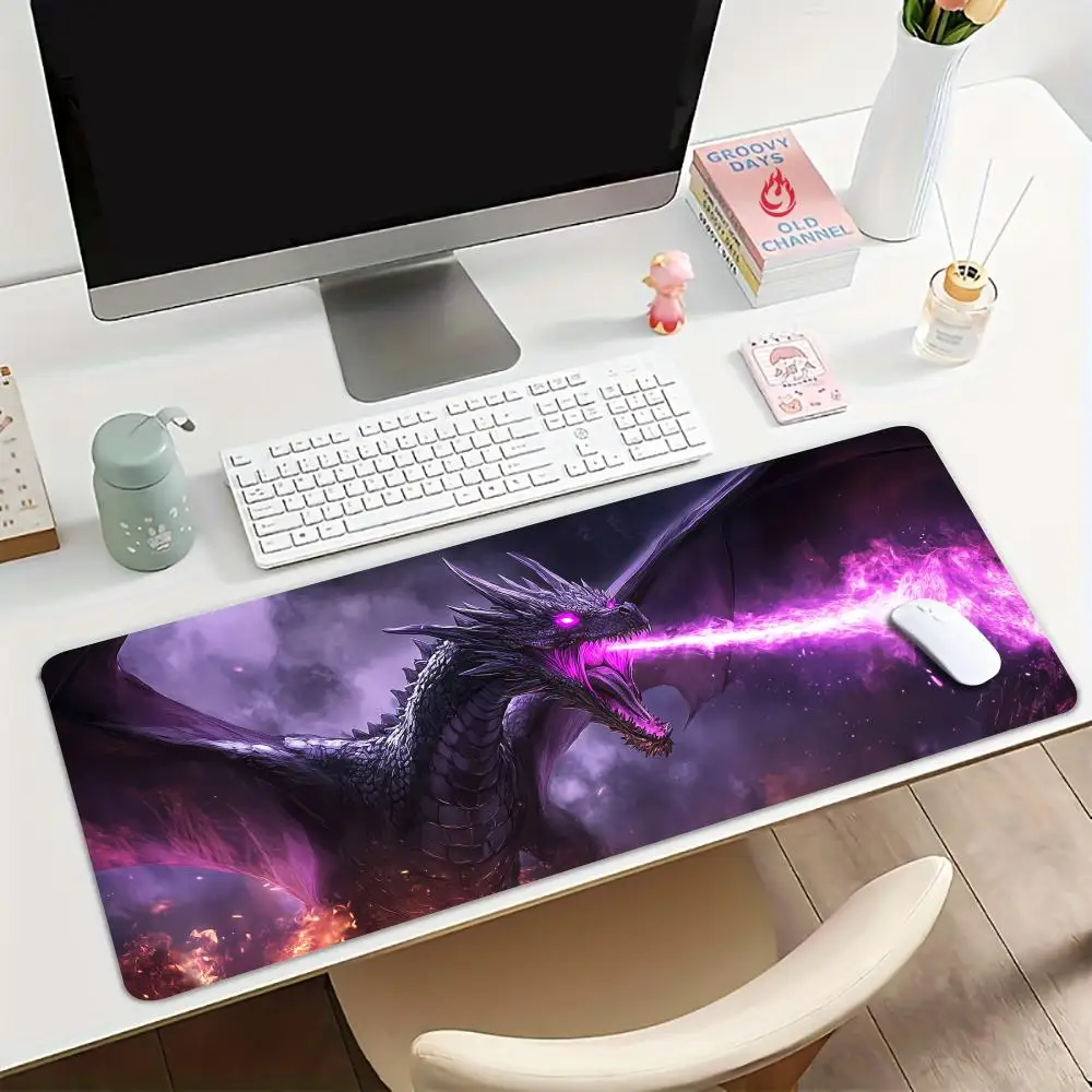 Dark Fantasy Giant Dragon gaming Mouse Pad Desk Mat Non-Slip office mousepad pc accessories Gaming pad tapis souris Extended pad