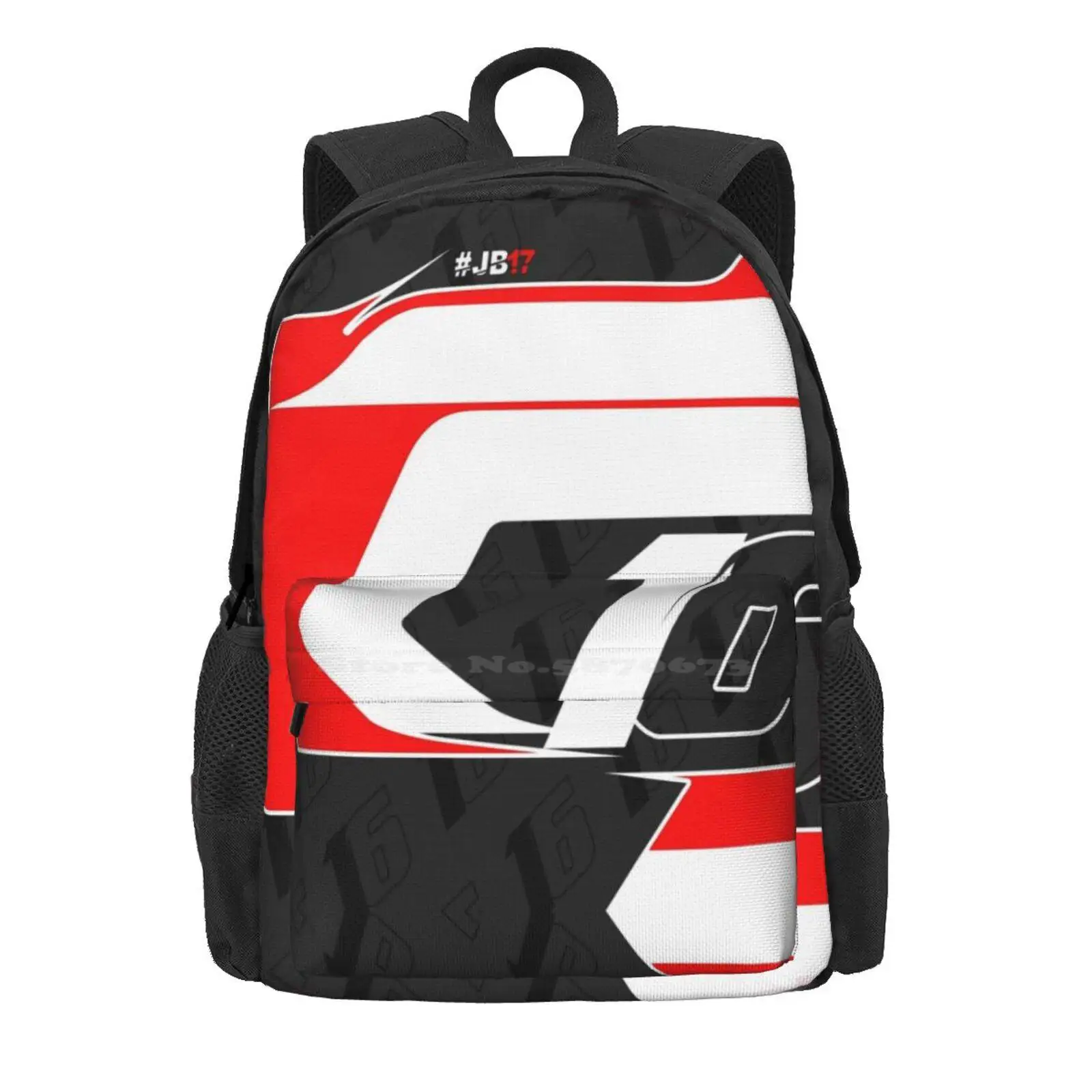 Charles Leclerc Helmet Hot Sale Schoolbag Backpack Fashion Bags Charles Leclerc Leclerc Helmet Leclerc Motorsport 2019 Graphic