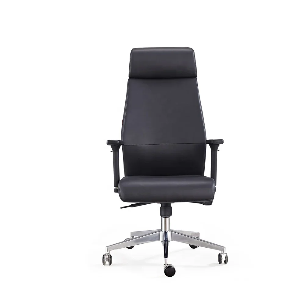 

New Leather Office Swivel Chair With Commercial Pu Casters