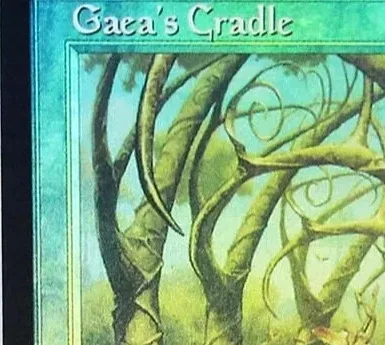 Cartes Proxy TCG de Haute Qualité « Gaea’s Cradle » pour Jeux de Société et Cartes à Collectionner