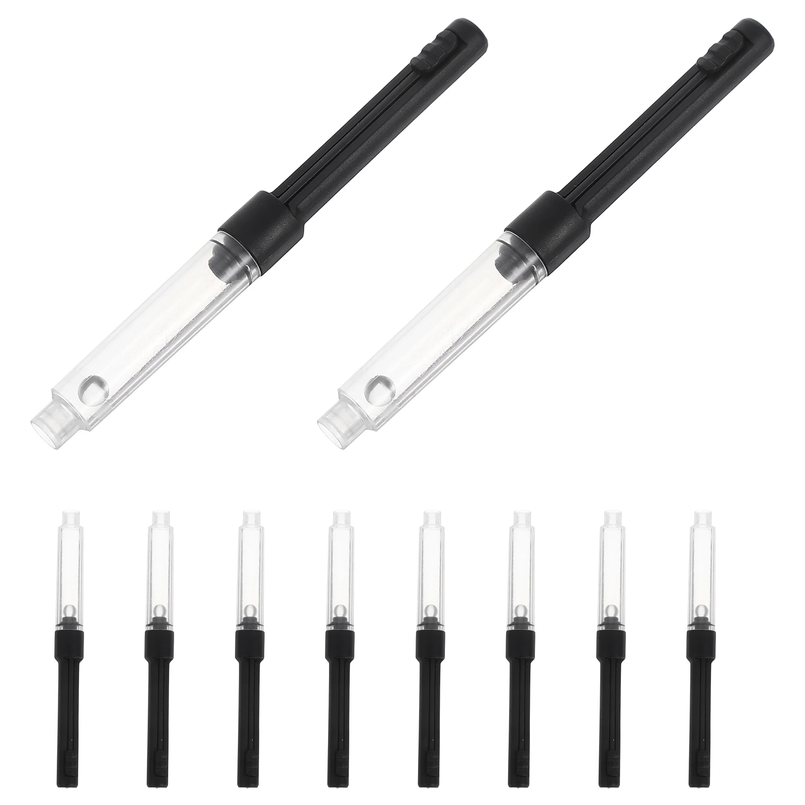 

10 Pcs Fountain Pen Ink Converter Refillable Large Capacity Universal Writing Pens Accessories Student Stationery