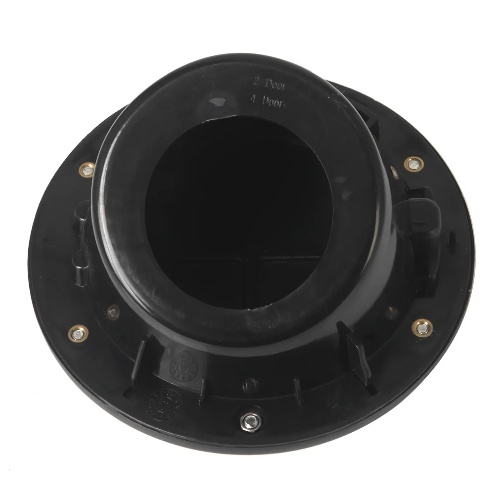 باب الوقود غطاء الغاز سبائك الألومنيوم حشو غطاء باب الوقود الحرس غطاء خزان النفط الأسود لرانجلر JK 2007-2017 اكسسوارات