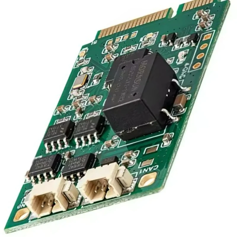 Dual Channel Isolated MiniPCIe-CAN Module Mini PCI-E to CAN USB to CAN Converter Card