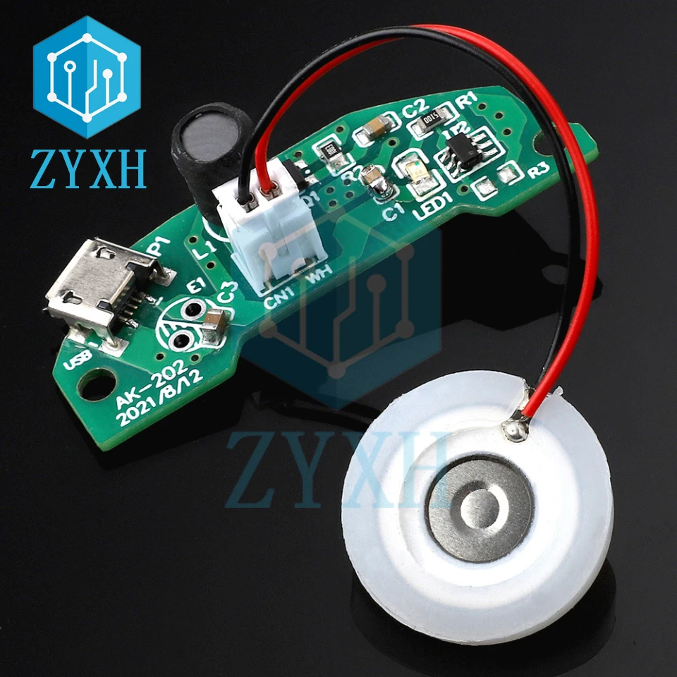 USB نوع C جهاز تنقية الهواء صغير مجموعات ضباب صانع سائق وحدة البخاخة محول البخاخة فيلم لوحة ورقة للمنزل الذكي