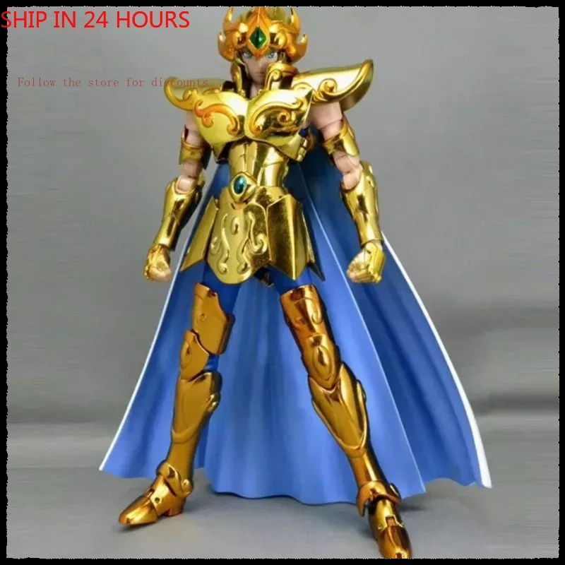 

In Stock MC Model Leo Gold Saint Cloth Warrior Myth Ex2.0 Ex Leo Aiolia Revised Edition Movable Doll Toy Gift Metal Figures