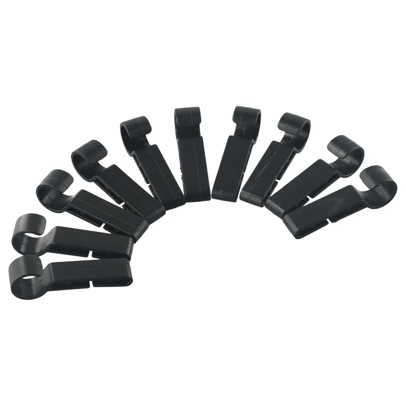 Practical Helmet clips 46*15*10mm Lamp Raplcement 2.4g Black Hard hat Head light Headlamp Hook Lightweight Plastic