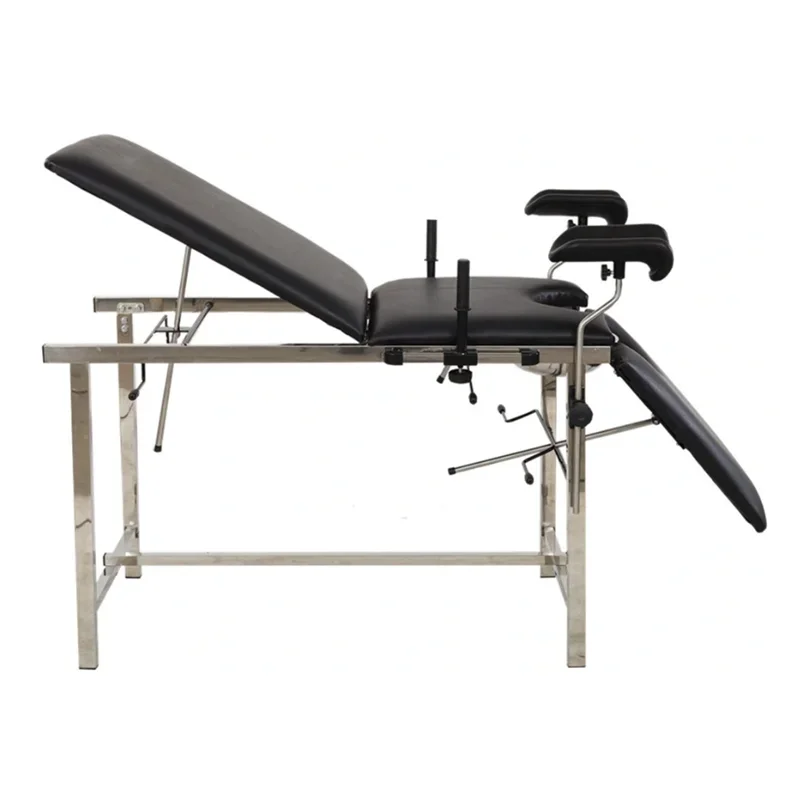 Cheap Hospital Manual Obstetric Surgical Bed Women Examination Table