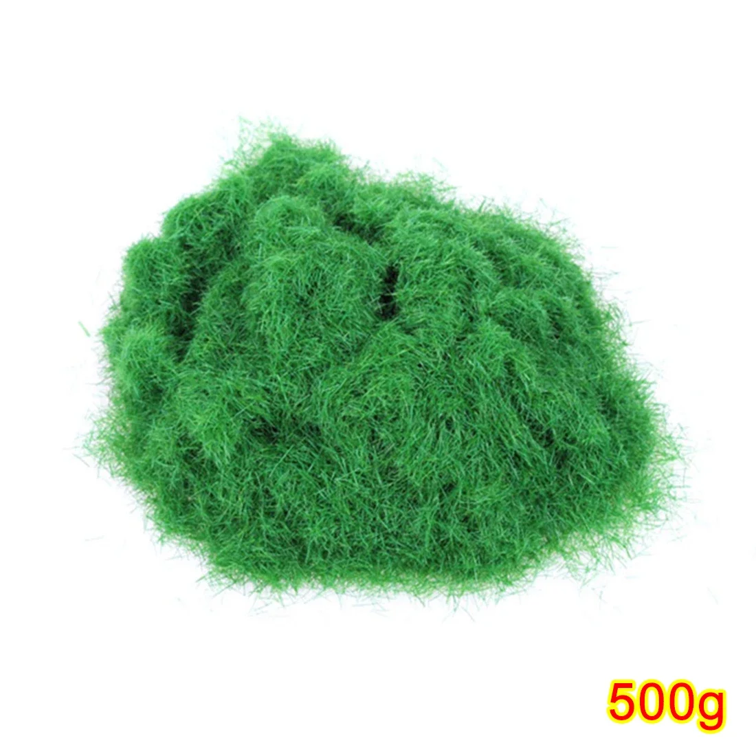 500g Künstliche Gras Pulver DIY Eisenbahn Modell Zug Sand Tisch Modell Decor Gebäude Kits-Gelb Grün