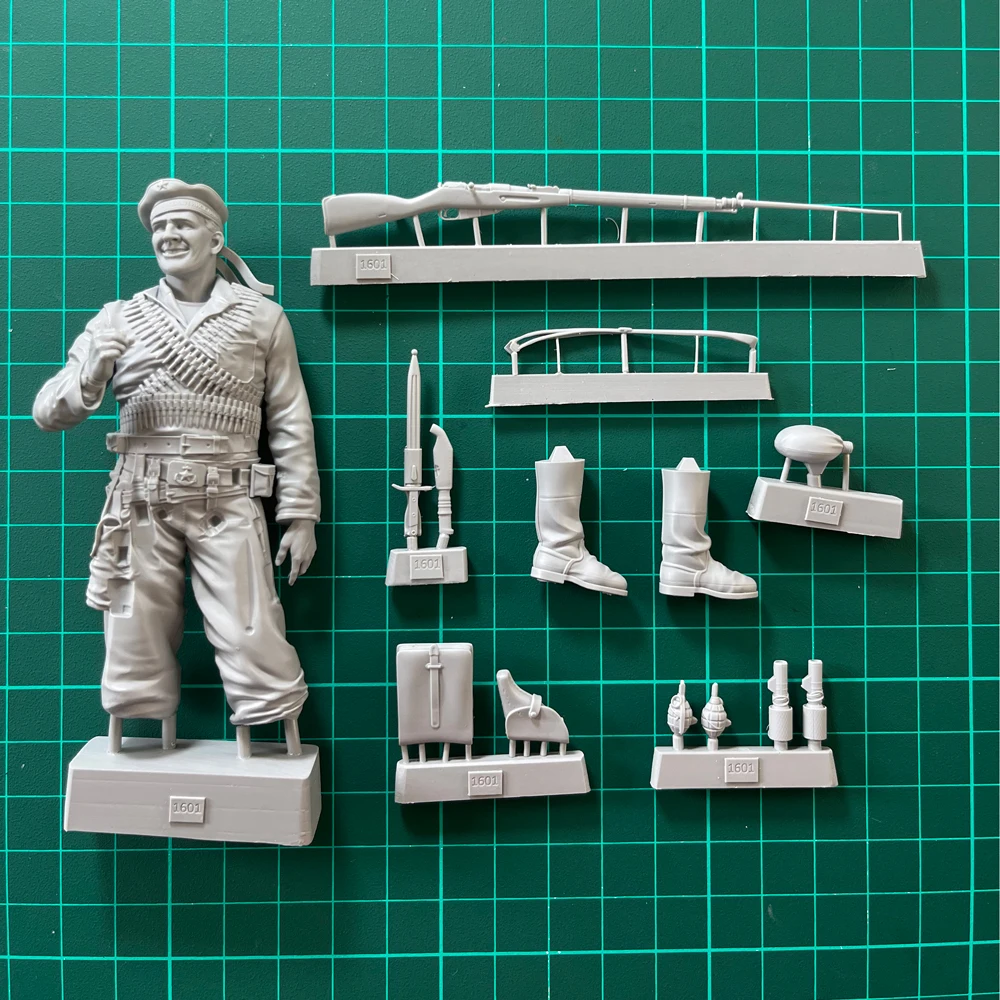 1/16 Resin Model Figure Kits GK , Military Theme，Unassembled And Unpainted,346C