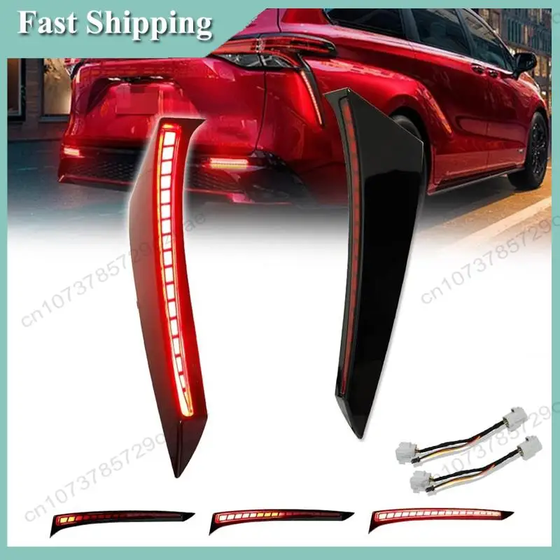 -A01R Brake Lights Sequential Turn Signal Function For Toyota Sienna 2021-2023 Rear Tail Light Replacement Parts Accessories Lam
