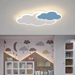 Modern Clouds LED Ceiling Lights for Living Room Bedroom Study Children Indoor LED Dimmable Ceiling Lamp Lighting AC110-220V