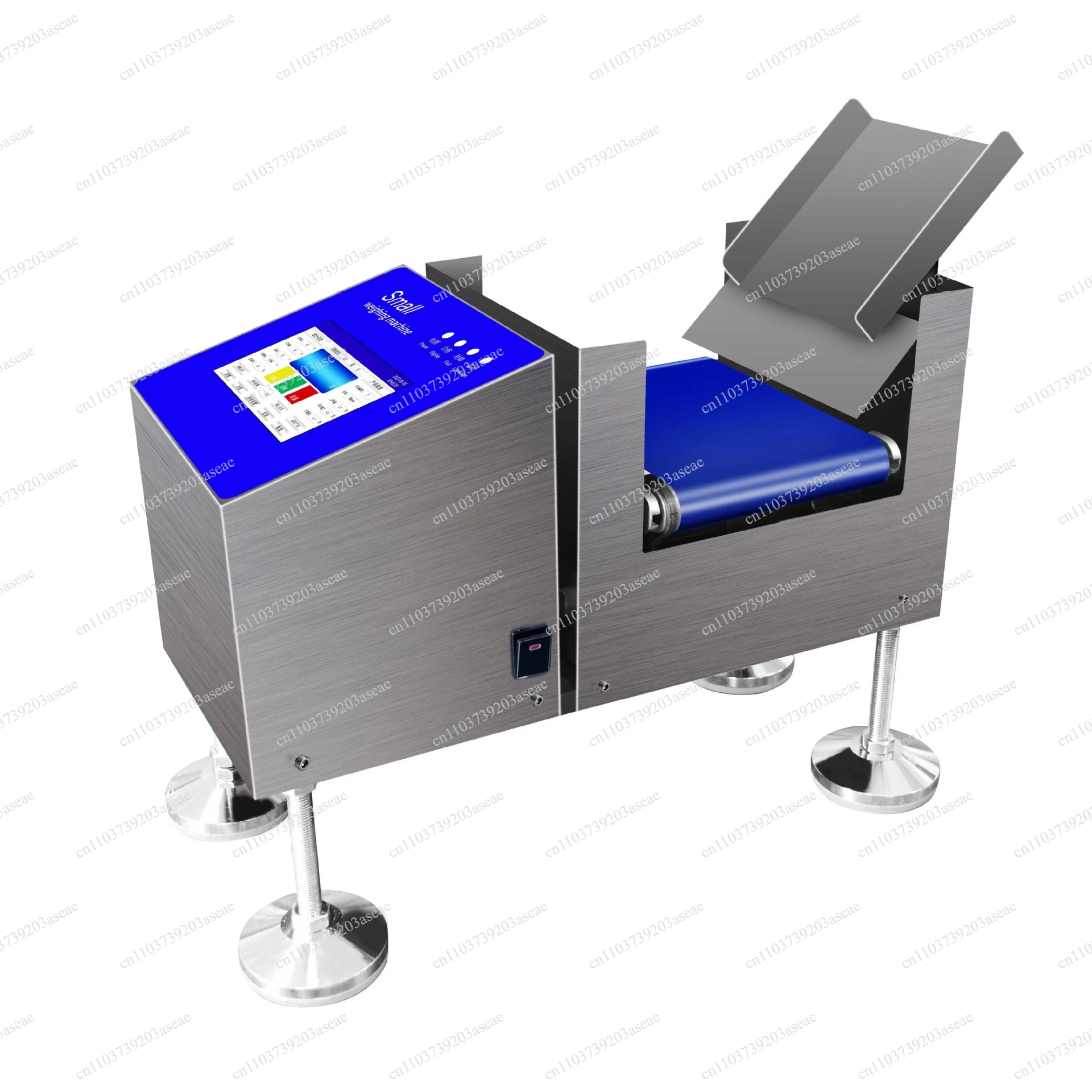 Small automatic check scale accessories screws missed automatic left and right weighing machine forward and reverse assembly