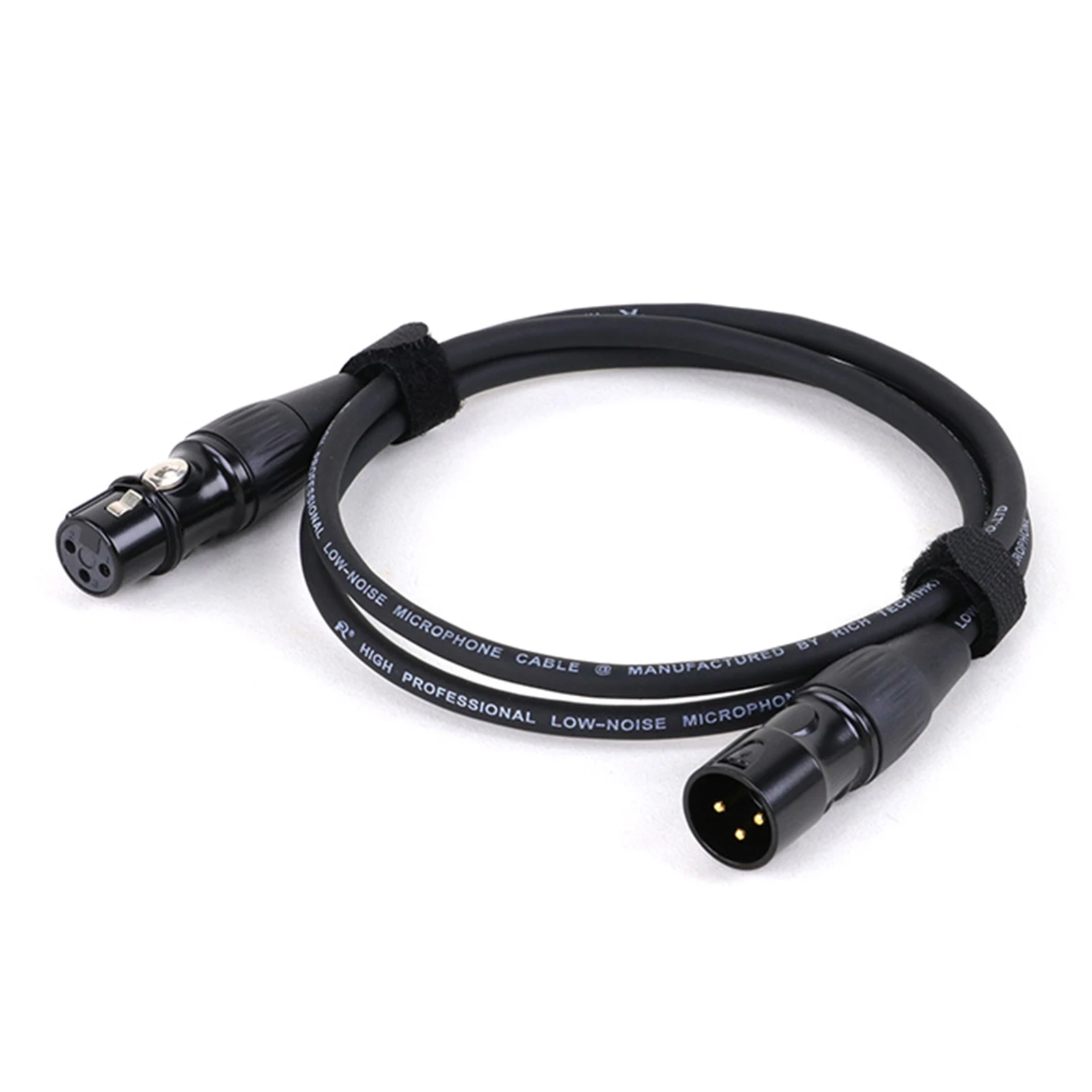 1PC 3Pin XLR Audio Mic Cable Cords 0.3M-15M -XLR Male to XLR Female Colored Cables (Black/Red/Blue/Orange/Yellow/Green) 0.3M-15M