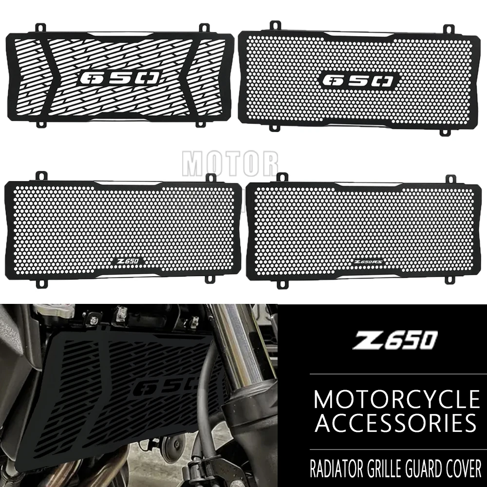 Motorcycle Accessories Radiator Guard Grille Cooling Cover Protector For KAWASAKI Ninja 650 Z 650 Z650RS Z650 Ninja650 2025 2026