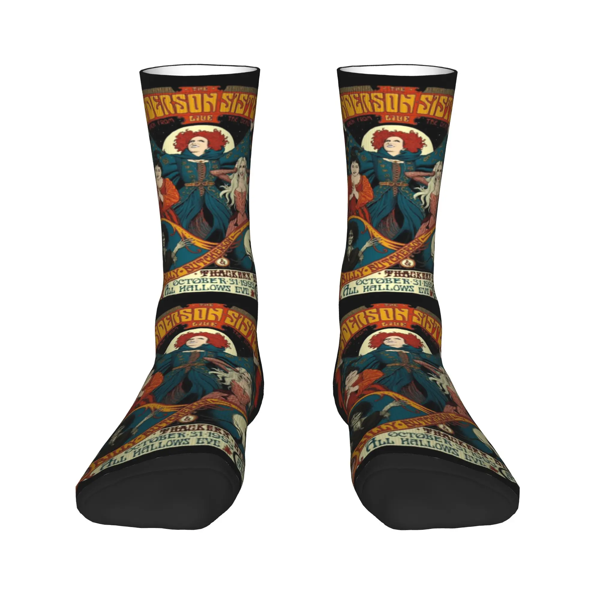 

Cool Printing Winifred Sanderson Spell Book Hocus Pocus Socks for Women Men Stretchy Summer Autumn Winter Crew Socks