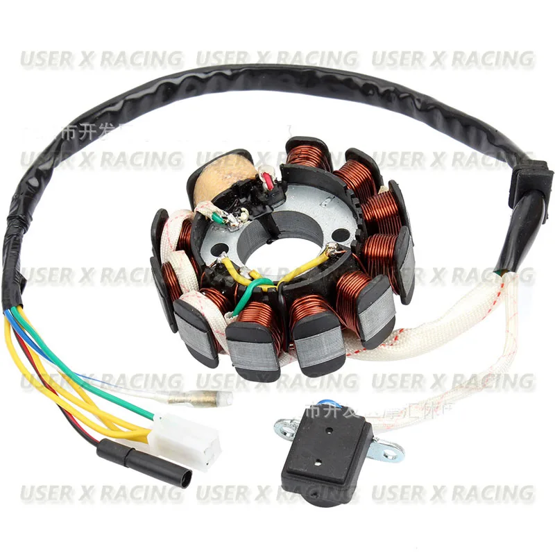 USERX Universal Motorcycle Accessories Engine ignition generator coil stator For Scooter GY6 125cc 150cc 152QMI 157QMJ