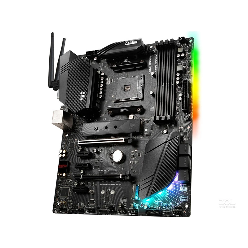 For B450 GAMING PRO CARBON MAX WIFI Motherboards Socket AM4 DDR4 128GB For AMD B450 Desktop Mainboard M,2 NVME USB3.0