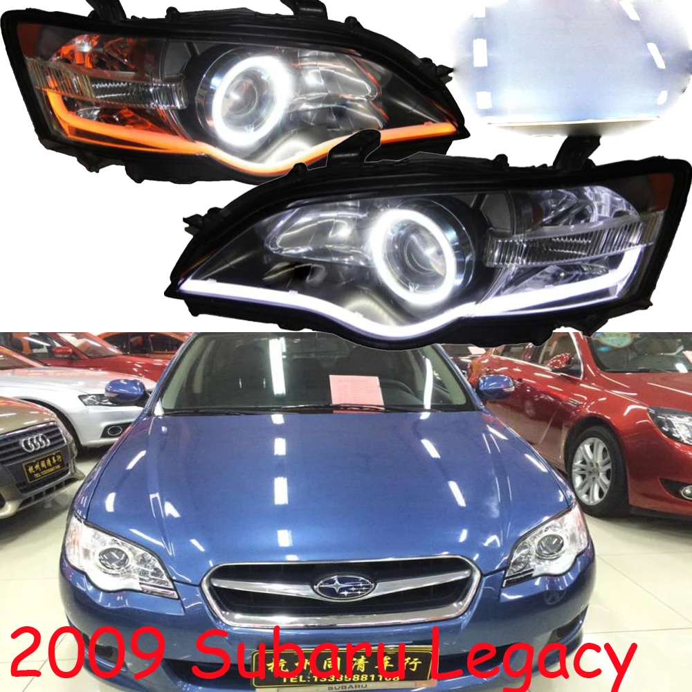 Car Styling for Subaru Legacy Headlight HID xenon 2009y LED DRL fog for Legacy headlamp