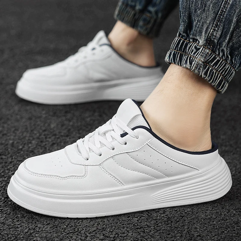 Men's Slippers Summer Large-size Outdoor Sports Half Slippers Sneakers Men Comfortable Non Slip Outdoor Fashion Slippers