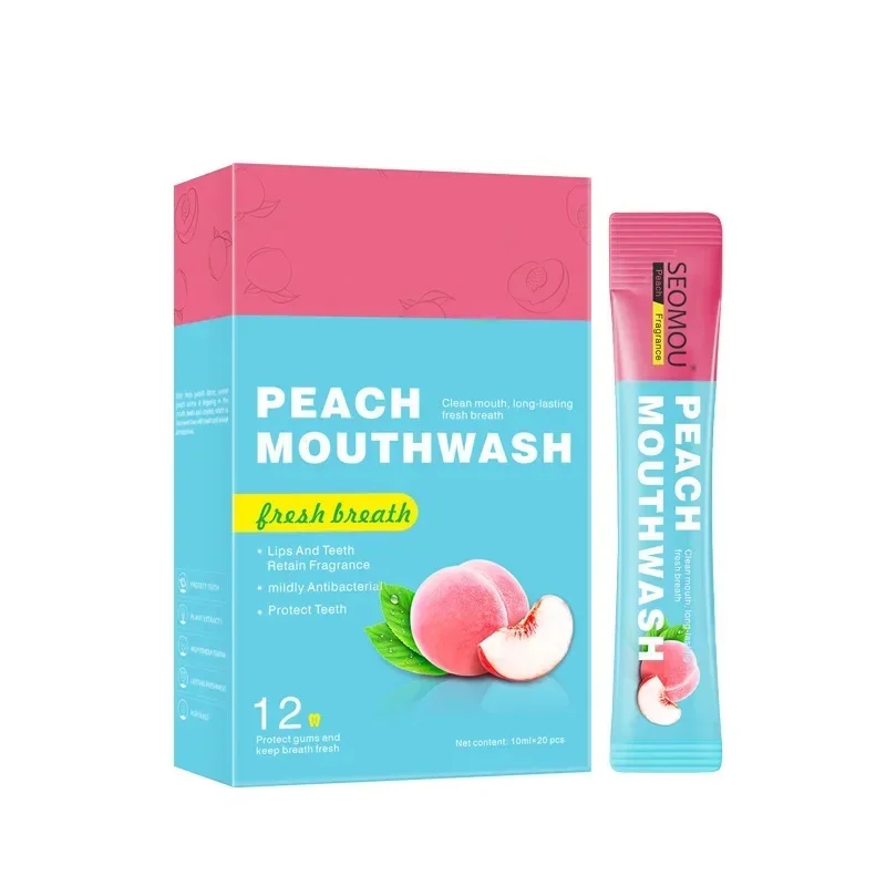 Mouthwash Teeth Whitening Lemon Flavor Freshen Your Breath and Clean The Debris Between Teeth Oral Freshening Mouthwash - Image 6