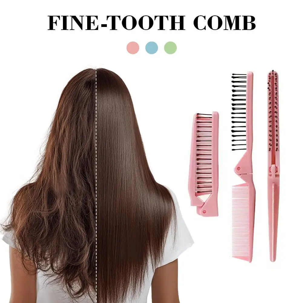 

Щетка для волос Macaron Pink — толстая и гибкая расческа для распутывания волос с тонкими зубцами для гладких хвостов и блестящих волос, для женщин и девочек