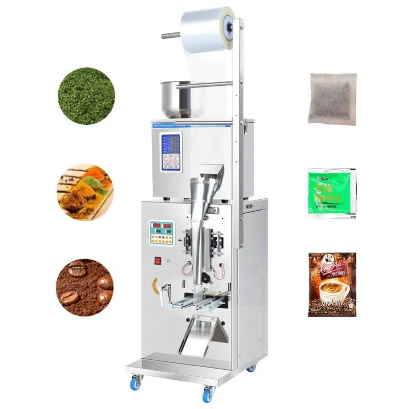 GK-N-100 Three Sides Sealing and Back Sealing Tea Packing Machine with Filter Paper Bag Wrapping and Filling Machine