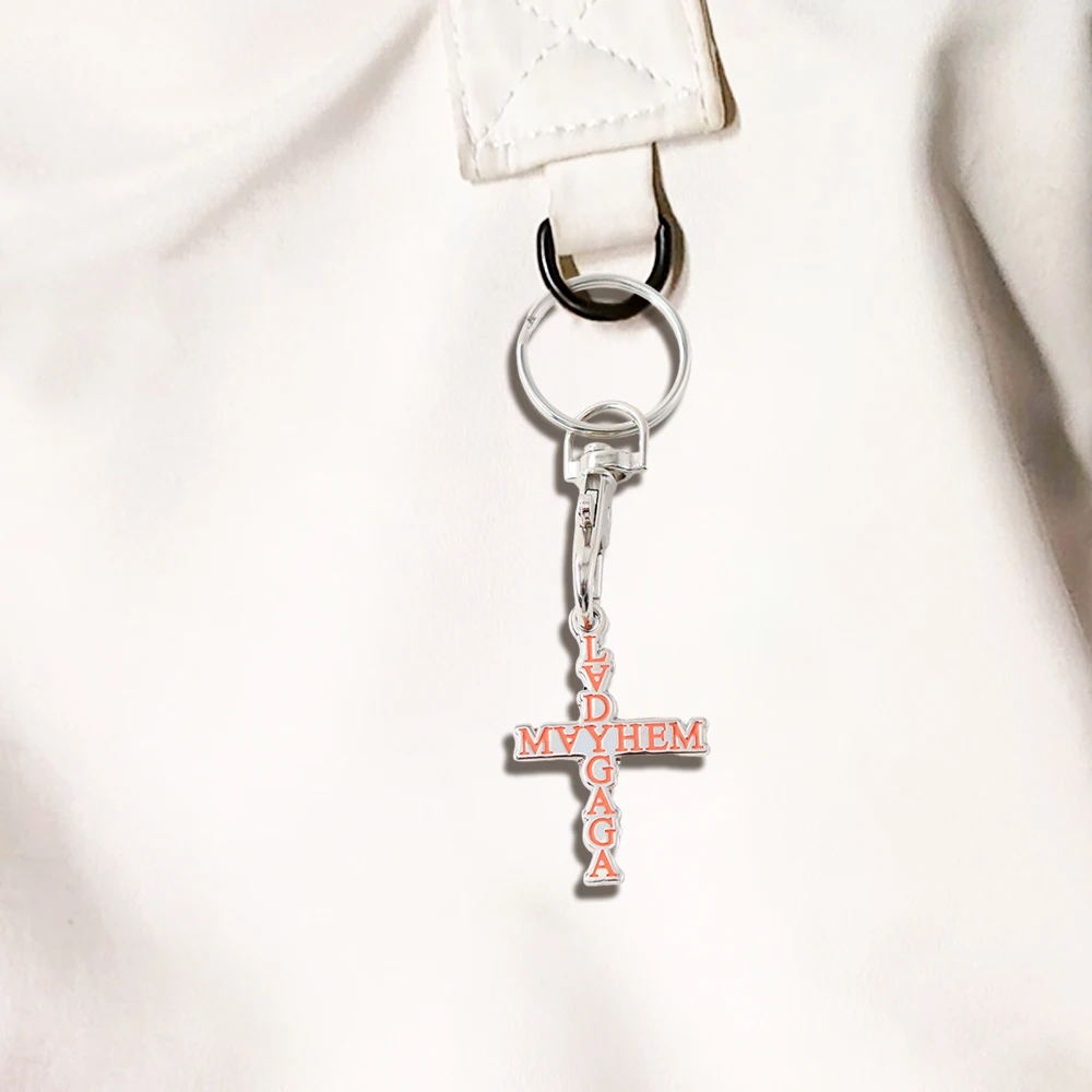 Musikalbum Mayhem Schlüsselanhänger Kreativer Buchstabenanhänger Schlüsselring Pop-Musik-Künstler-Merchandise Zubehör Geschenk für Fans und Musikliebhaber – Detail 11