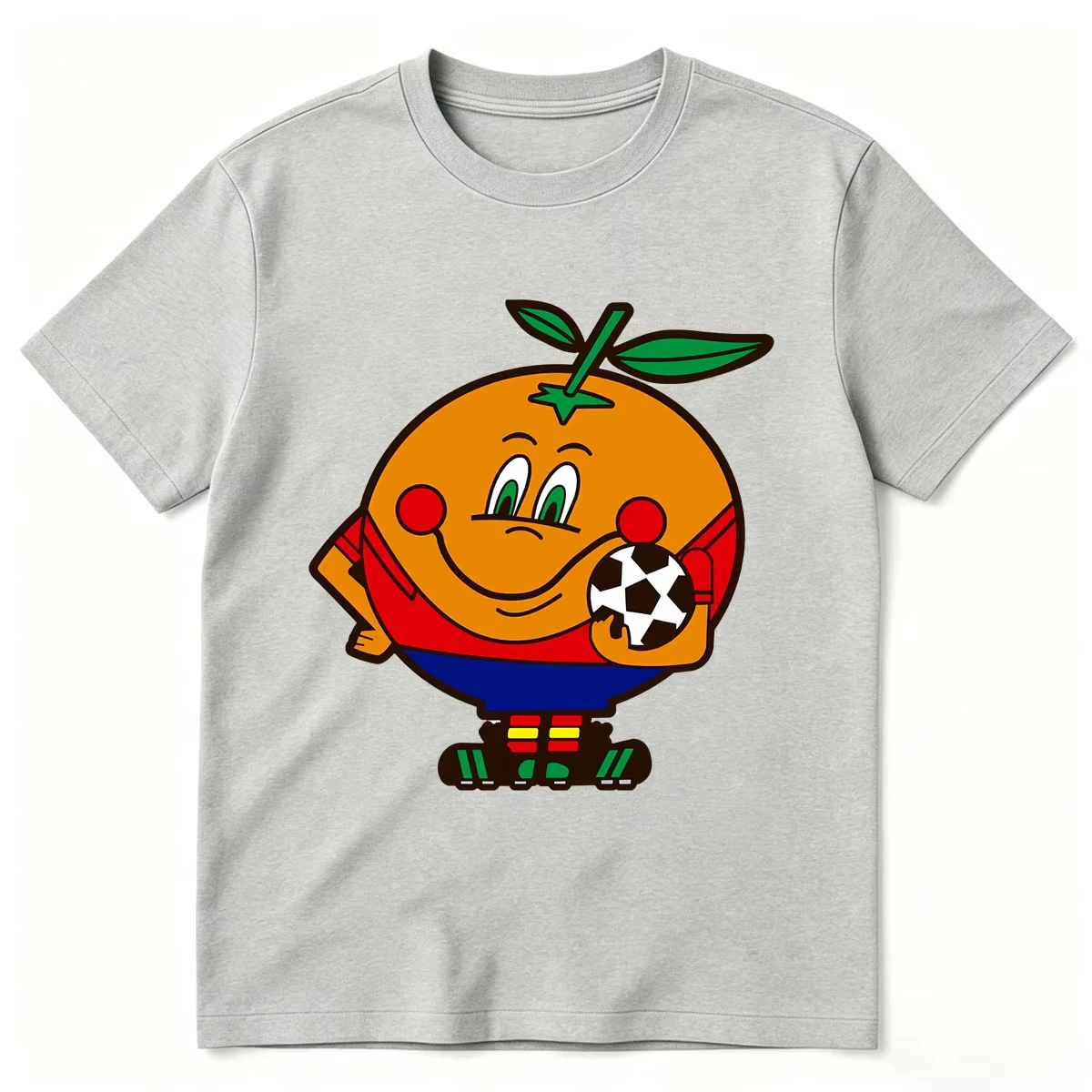 Naranjito Espana 82 Spain Mascot 1982 Football T-shirt Men Women Clothing Fashion Casual Cotton Oversized Short Sleeve T-shirts
