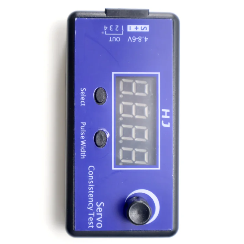 1/2Pcs HJ 4-Channel RC Servo Tester Digital Steering ESC Consistency Control Multi-function 2us for Helicopter Airplane Car