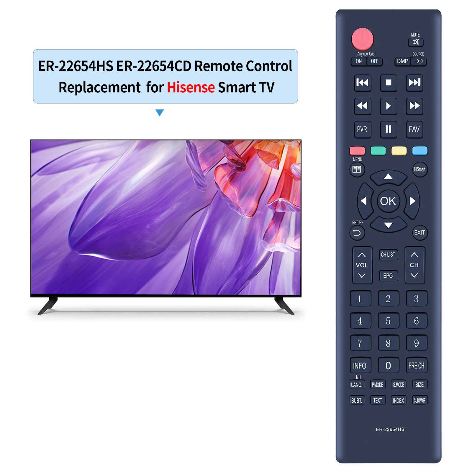 Er-22654hs ER-22645HS Hisense en-22654hs 32K220W 40K220PW 50K220PW 55K220PWG lcd tv