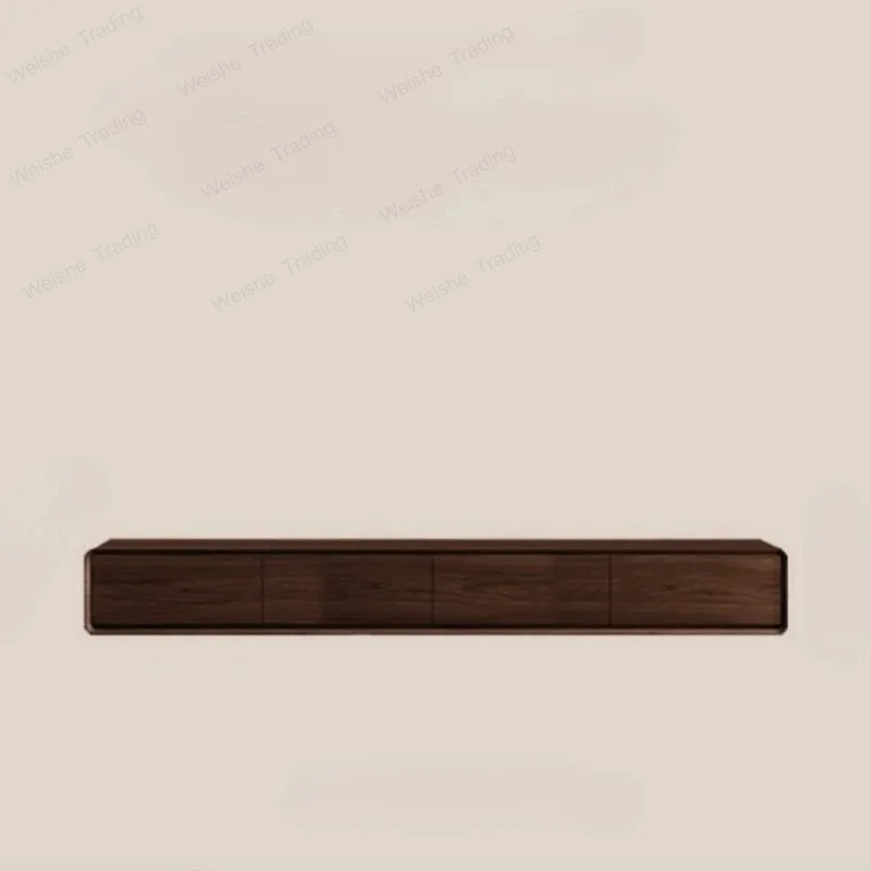 Retro Monitor Tv Stands Wood Wall Shelf Entertainment Office Tv Table Cabinets Aesthetic Muebles Para Tv Chinese Style Furniture