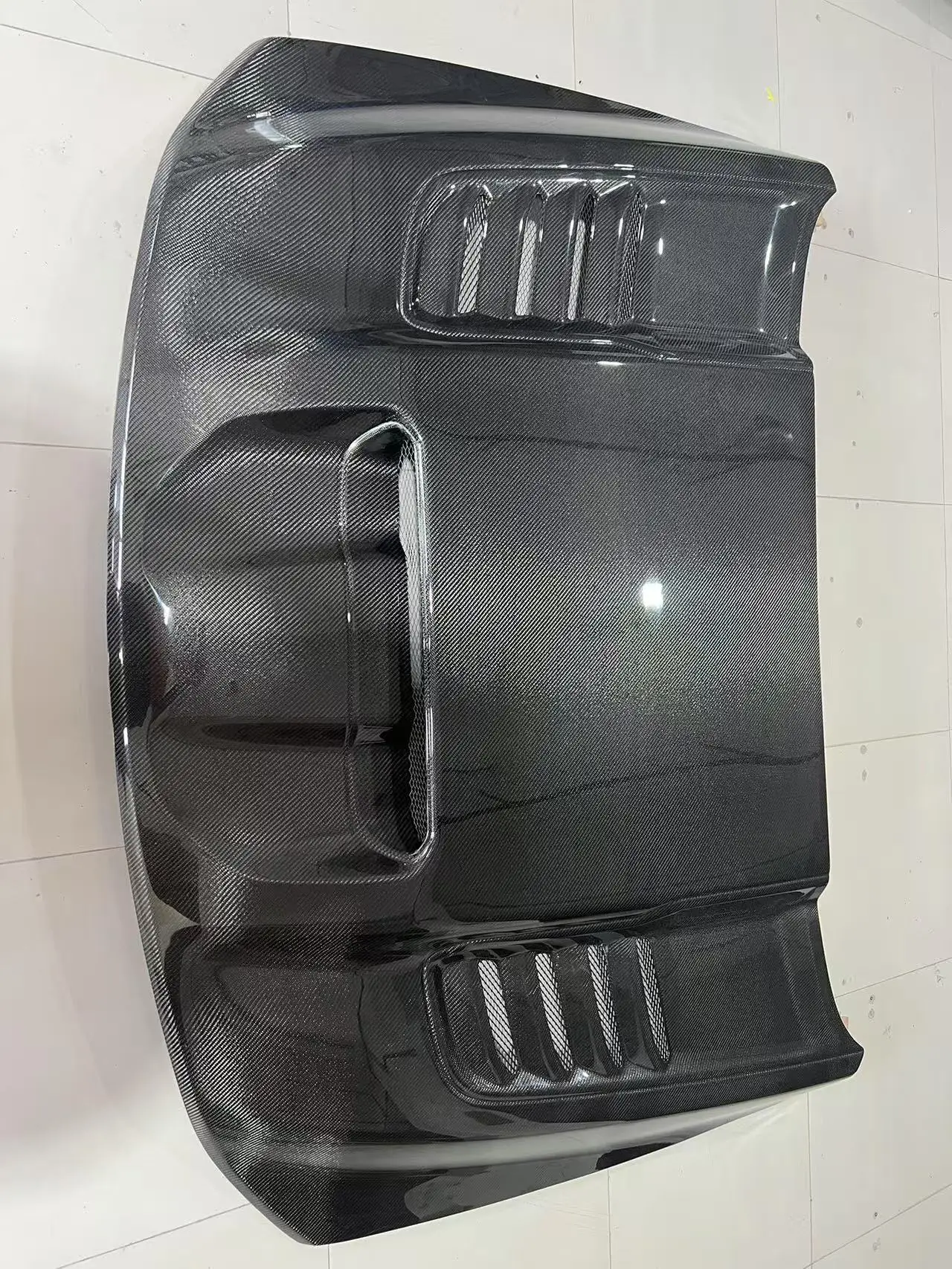 Carbon Fiber Hood For Dodge RAM 1500 TRX view 5