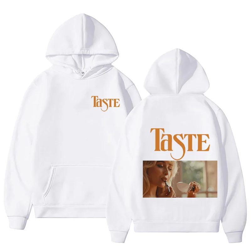 Sabrina Carpenter Taste Hoodies Short N\' Sweet Album Men/Women Clothing Aesthetic Sweatshirt Unisex Vintage Graphic Pullovers