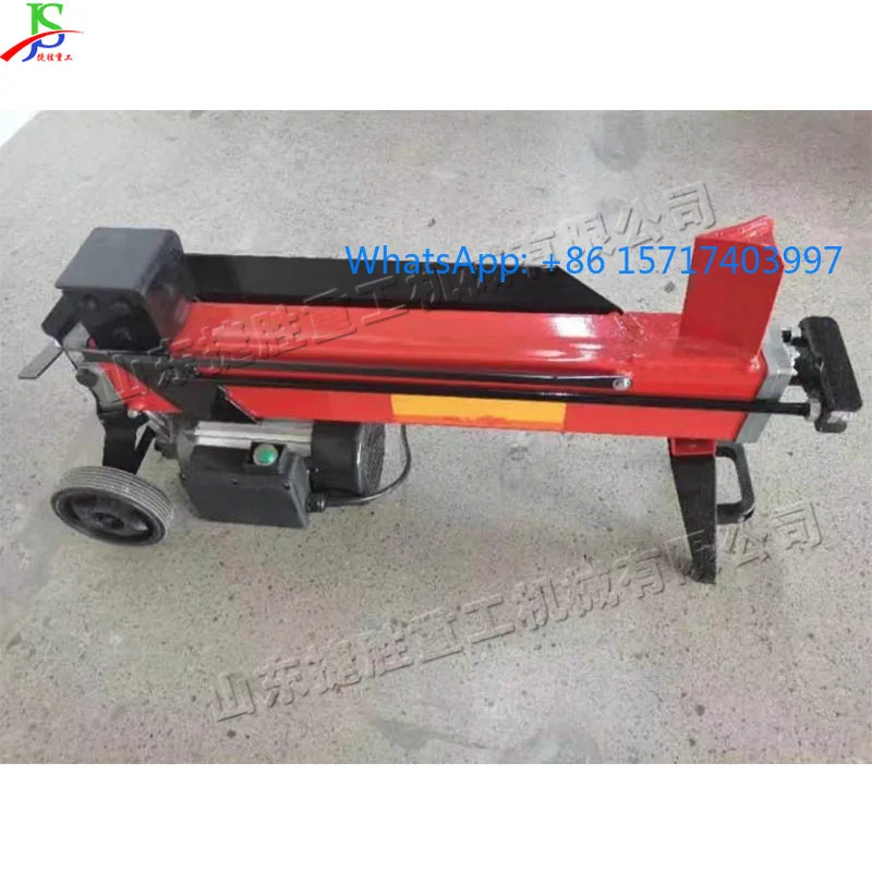 

Small household restaurants use wood splitting machines to make boards for the wood splitting industry