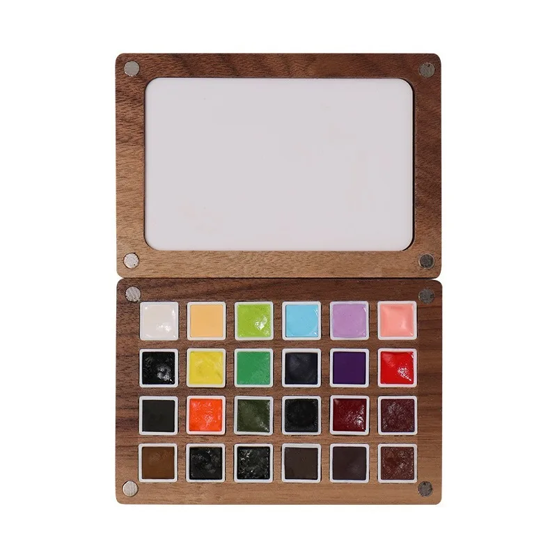 

Nail polish glue, a complete set of nail art watercolors 24 colors, painted and smudged pearlescent glue