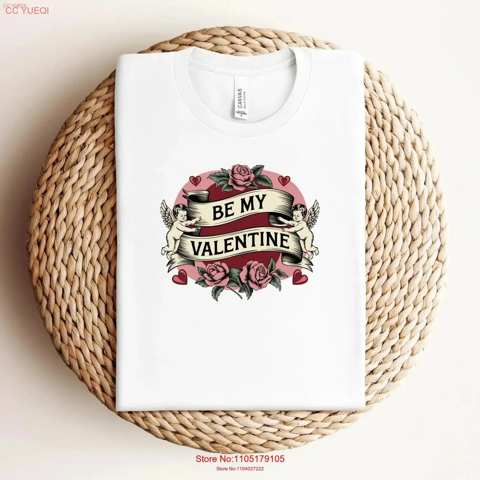 Be My T Shirt Coquette Style Perfect Outfit Cute 's Day Romantic Valentine for her SpringMug Set vintage Washed Soft fashion