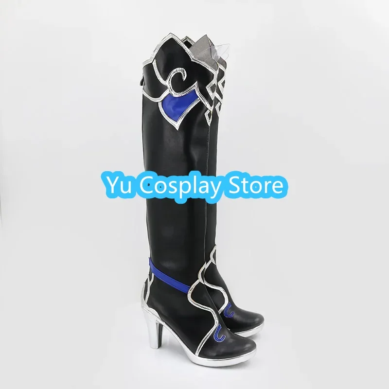 Gra Honkai Star Rail Jingliu Cosplay buty Halloween buty karnawałowe Anime PU skórzane buty rekwizyty do Cosplay wykonane na zamówienie