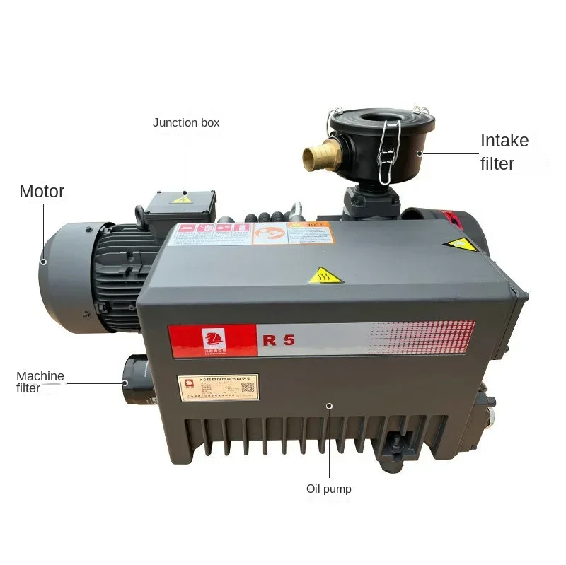 

XD-020/040/083/080/100/140/202/250/302 Single stage rotary vane vacuum pump for industrial use