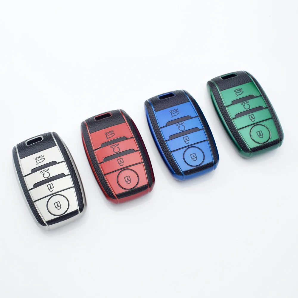 

Для Kia Sportage Cerato Optima K3 K5 Sorento Niro LX EX Niro S Touring 2016 ТПУ 4-кнопочный чехол для автомобильного ключа, аксессуары