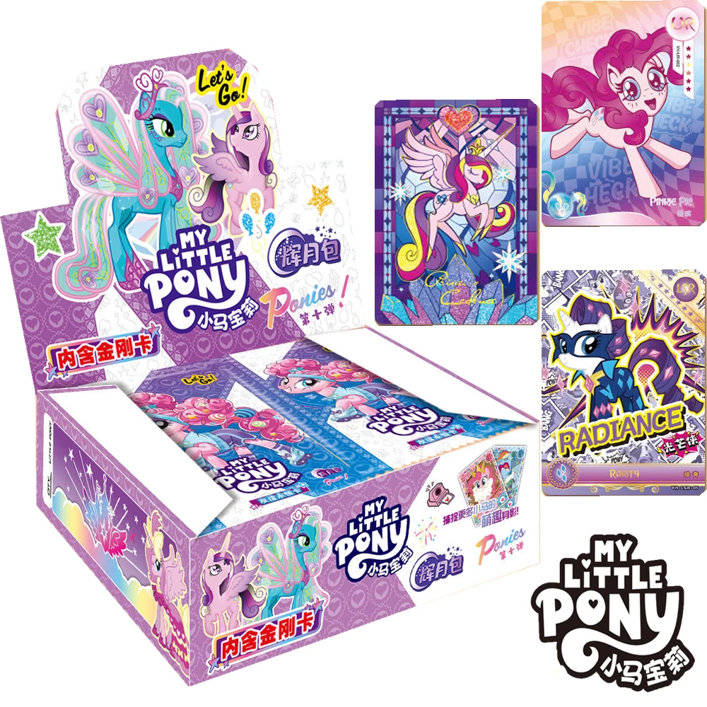 

Wholesale My Little Pony Collection Cards for Children Sense of Kindness Responsibility Hitch Trailblazer Exquisite Cards Gifts