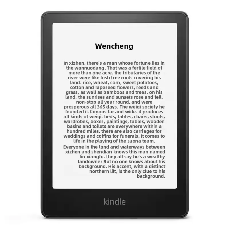 Kindle paperwhite 3 e-ink leitor de e-book, usado, tela sensível ao toque, totalmente registrável, ferramenta de leitura portátil, protetor de cabo