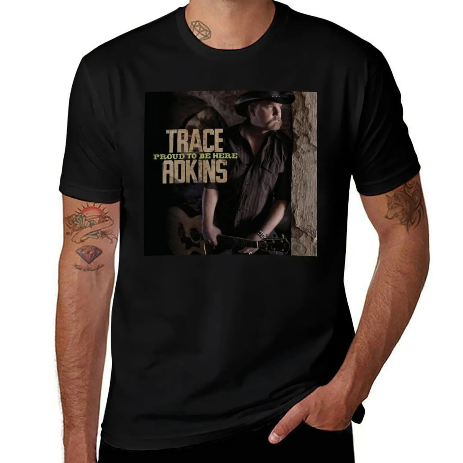 

cangkil TRACE Tour ADKINS 2019 Proud To Be Here T-Shirt man t shirt designer anime tshirt T-shirt