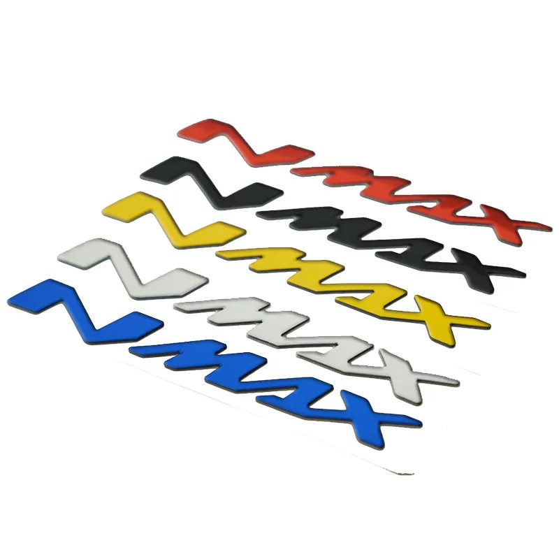 Motorcycle 3D Tank Emblem Stickers N-MAX Logo Decals Applique for Yamaha NMAX N MAX N-MAX 155 250 400 125 Waterproof