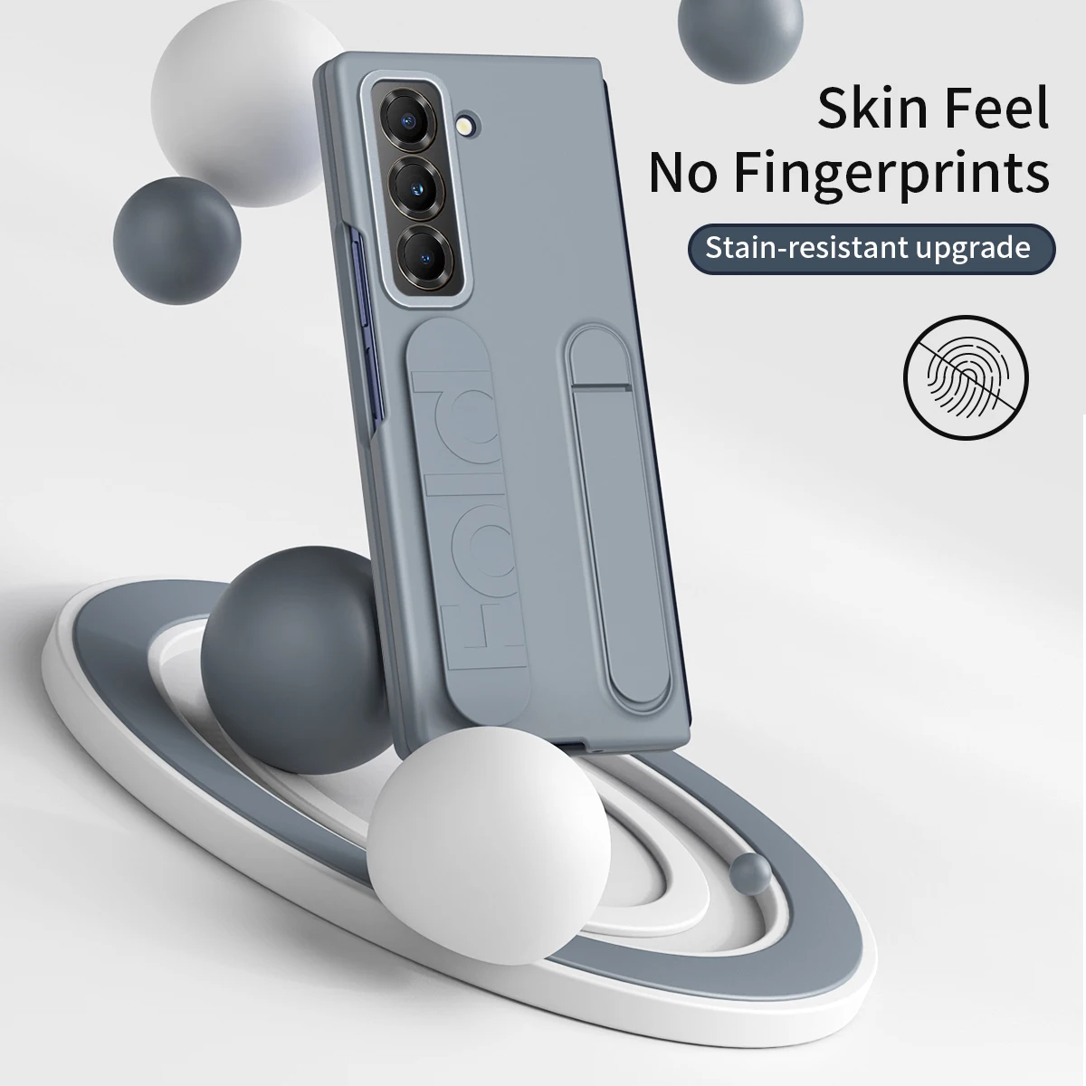 

Для Samsung Galaxy Z Fold 6, 5, 4, 3 SE, держатель для браслета, шарнирный чехол с слотом для S, полноэкранный защитный чехол для Galaxy W25