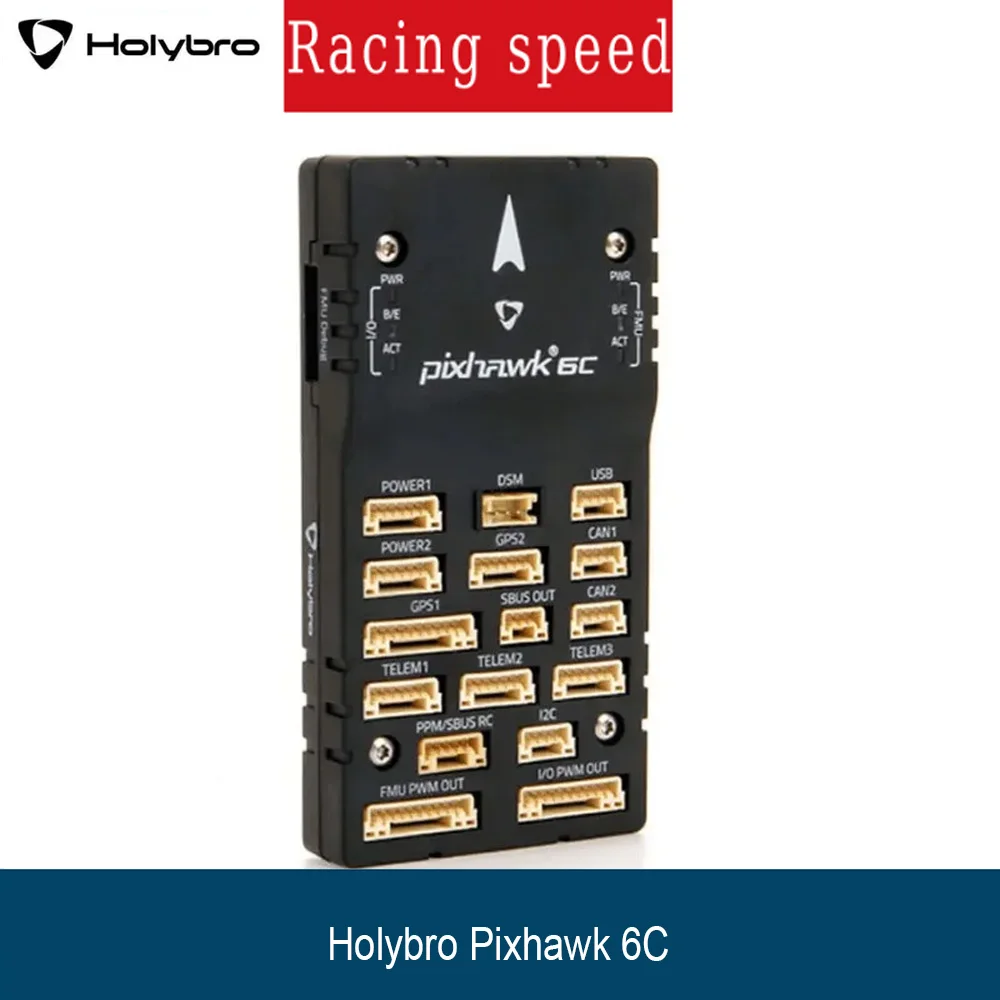 

Pixhawk 6C Autopilot Controller Baseboard with Aluminum/Plastic Case, Support PM06/PM07 & M10 GPS for Drone PX4 ArduPilot FPV