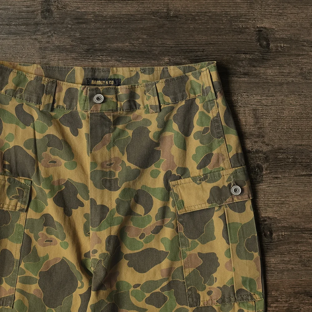 

Брюки в стиле милитари Bardoc для охоты на утки с масками, мужские и женские, в стиле антикварной стирки в городском стиле ретро